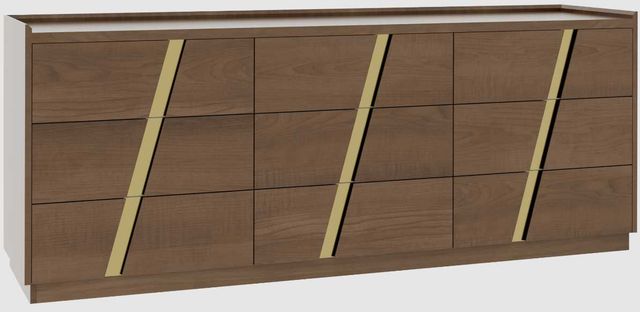 Country View Woodworking Verrado 81" Plinth Base Dresser-0