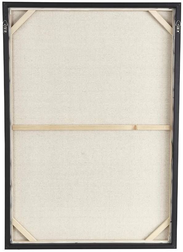 Deco Marche White Canvas Leopard Framed Wall Art-2