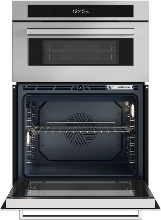 Bertazzoni Professional Series 30'' Stainless Steel Oven/Micro Combo Electric Wall Oven with Steam-1