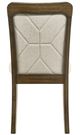 Crown Mark Broadmoor Beige/Brown Dining Side Chair-3