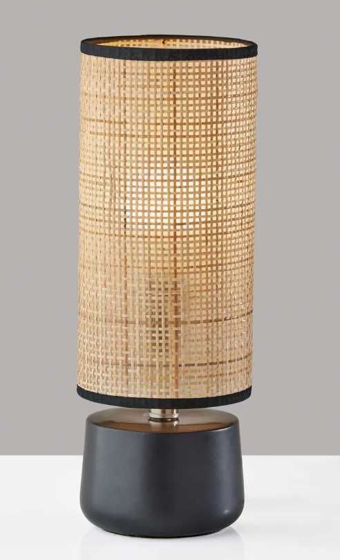 Adesso® Sheffield Black Table Lantern-1