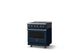 Viking® 5 Series 30" Slate Blue Pro Style Electric Range with Polished Chrome Trim-2