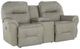 Best® Home Furnishings Customizable Bodie Leather Power Reclining Rocker Console Loveseat-0
