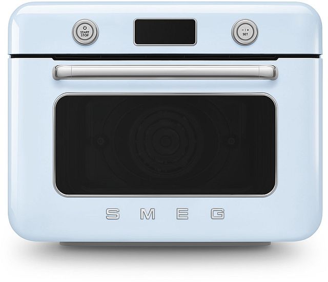 Smeg 50's Style 20" Pastel Blue Countertop Combi Steam Oven-0