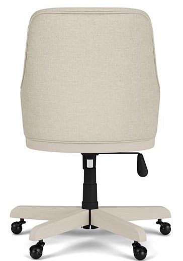 Riverside Furniture Maren Light Gray/White Sand Upholstered Desk Chair-3