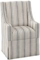 John Thomas Furniture® Customizable Select Slope Slip Cover Dining Arm Chair-4