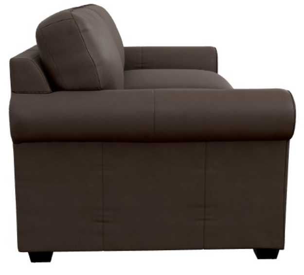La-Z-Boy® Olson Cognac Leather Full Sleeper Sofa-3