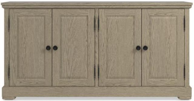 Bassett® Furniture Customizable BenchMade Hawkins 4-Door Oak Huntboard-1