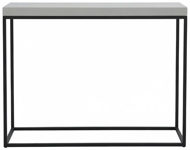 Sunny Designs™ Jax Beige Medium Console Table with Black Base-3
