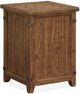 Magnussen Home® Chesterfield Farmhouse Timber Chairside End Table-3