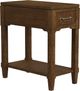Null Furniture Saddlebrook Spice Brown Chairside End Table-0