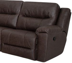 Franklin™ Davenport Duvall Coffee Right-Arm Facing Recliner