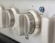 Kucht Professional KDF Series 30" Stainless Steel Pro Style Dual Fuel Range with Black Door and Rose Gold Handle-3