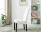 Mazin Furniture Jarvis White Side Dining Chair-3
