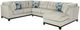 Benchcraft® Maxon Place 3-Piece Stone Right-Arm Facing Sectional and Chaise-0