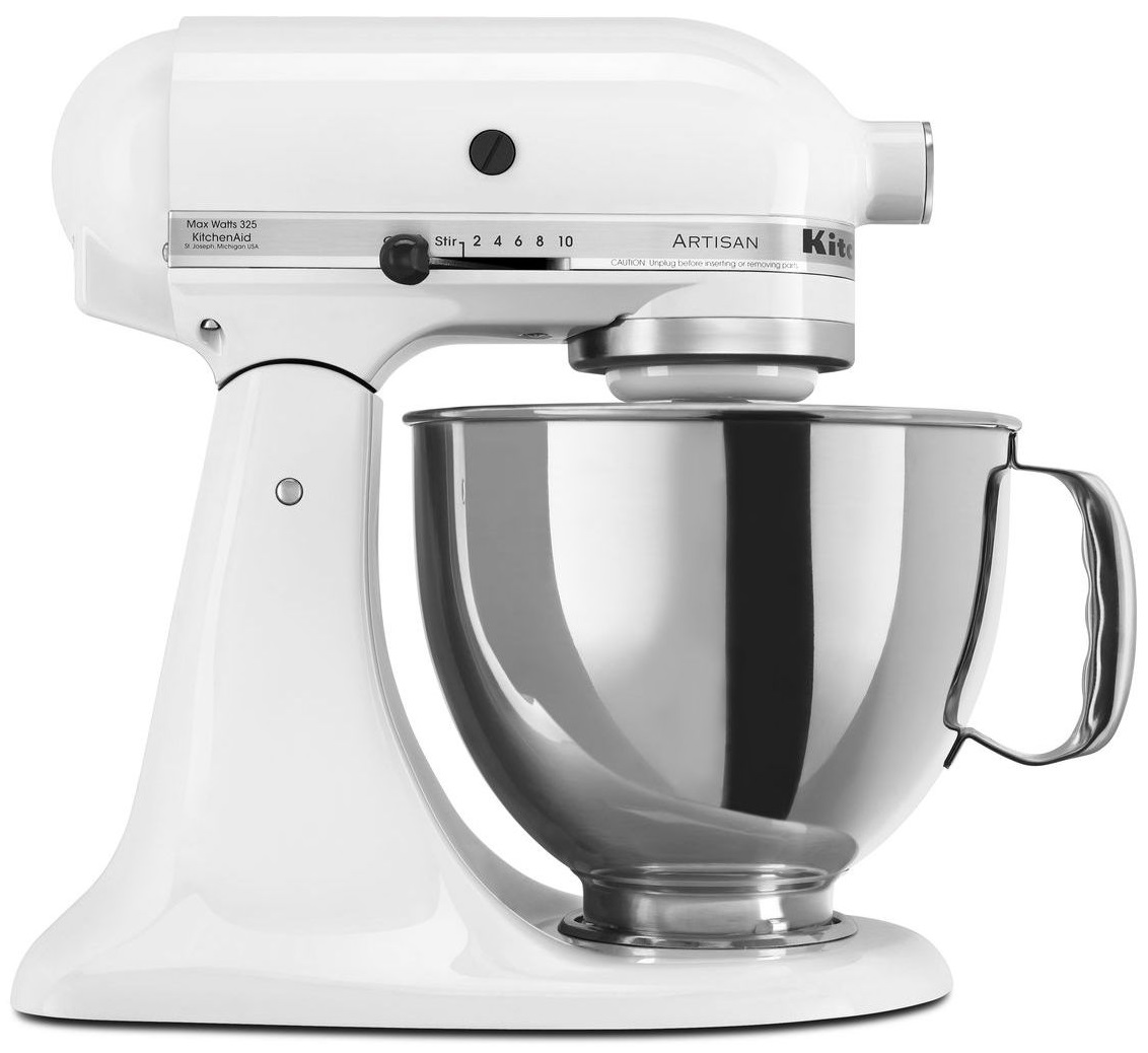 【美品】KitchenAid Artisan スタンドミキサー　ホワイト KitchenAid® Artisan® Series White Stand Mixer | Frank's Appliance