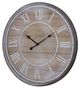 YHD Rustic Age Brown Wall Clock-2