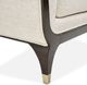 Michael Amini® Paris Chic Cremini Espresso Loveseat-5