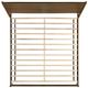 Elements International Malibu Walnut Full Panel Bed-2