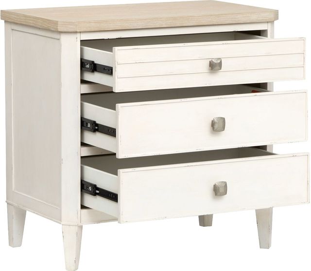 Magnussen Home® Echo Isles Driftwood/Sea Pearl Drawer Nightstand-1