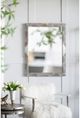 A & B Home Beige Wall Mirror-4