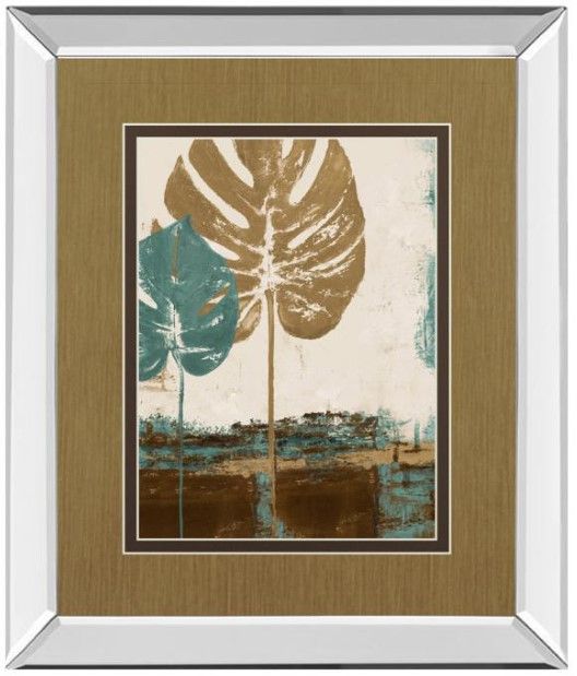 Classy Living Patricia Pinto Blue Leaves Il Wall Art-0