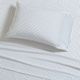 Olliix by Madison Park Essentials Blue Stripe Full Chambray Sheet Set-1