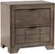 Elements International Logic Grey Nightstand-0
