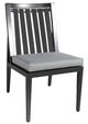 CabanaCoast® Customizable Studio Aluminum/Fabric Outdoor Dining Side Chair-0