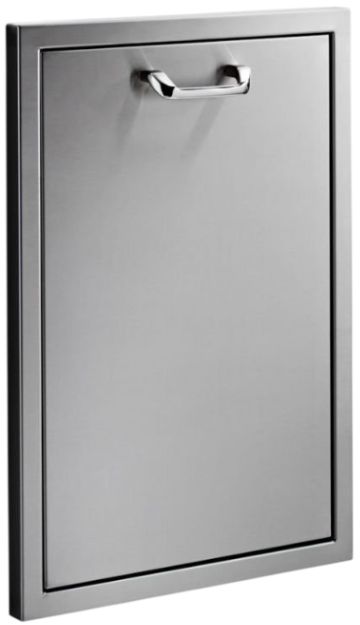 LYNX® Professional Classic 20" Stainless Steel Outdoor Trash and Recycle Center-2