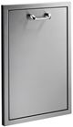 LYNX® Professional Classic 20" Stainless Steel Outdoor Trash and Recycle Center-2