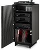 BDI Corridor® 8172 Audio Tower-Charcoal Stained Ash-1