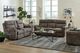 iAmerica Bliss Triple Power Layflat Reclining Sofa with Drop Down Table and Heat and Massage-1