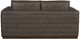 Bernards Linné Brown Loveseat-4