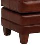 Smith Brothers Customizable 397 Leather Ottoman-1