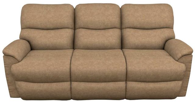 La-Z-Boy® Trouper Camel Manual Reclining Sofa-1