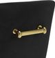 Zuo® Modern Madelaine Black/Gold Counter Stool-4