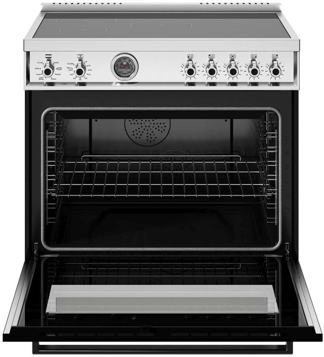Bertazzoni Professional Series 36" Nero Pro Style Induction Range-1