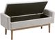 Signature Design by Ashley® Briarson Beige/Light Brown Storage Bench-1