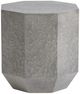 Classic Home Morse Dark Gray Concrete Outdoor End Table-0