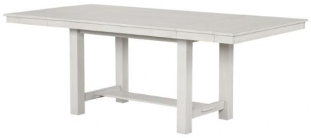 Furniture of America® Ferrone 7-Piece Rustic White Oak Dining Table Set-1