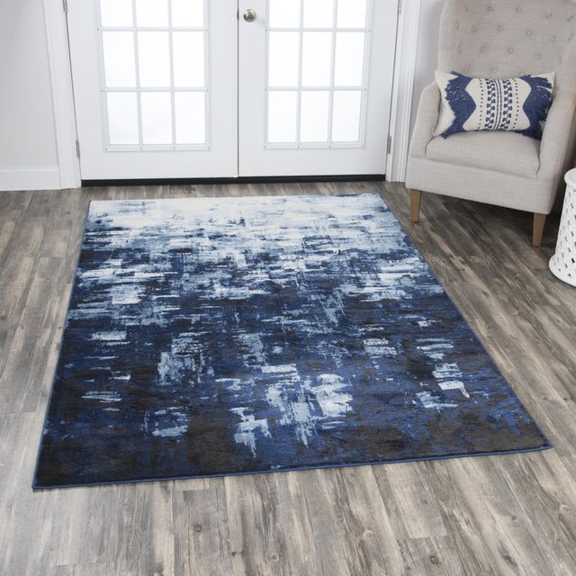Rizzy Home Encore Blue 8' x 10' Rug-2