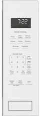 GE Profile™ 2.2 Cu. Ft. White Built In Microwave-3