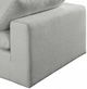 Meridian Furniture Comfy 2-Piece Gray 158" Sectional -4