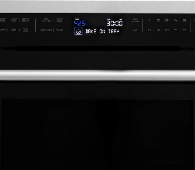 ZLINE 24" 1.6 Cu. Ft. Satin Stainless Steel Electric Speed Oven-3