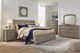 Signature Design by Ashley® Lettner 5-Piece Light Gray Queen Storage Sleigh Bed Set-5