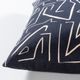 Surya Bogolani Black 20"x20" Toss Pillow with Down Insert-2