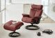 Stressless® by Ekornes® Customizable Magic Medium Manual Recliner and Ottoman with Signature Base-1