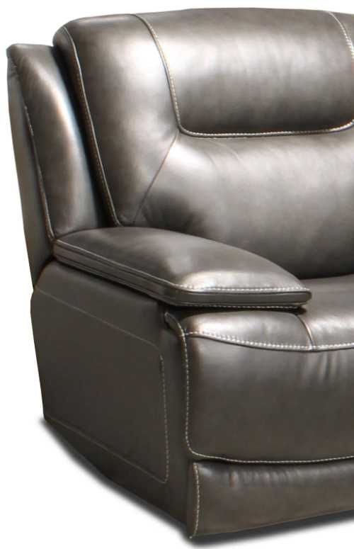 Parker House® Colossus Napoli Gray 46" Power Recliner-1