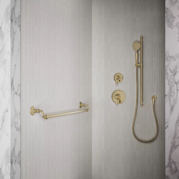 KOHLER® Artifacts® Vibrant French Gold 42" Grab Bar-3